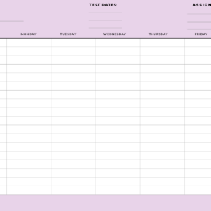 FREE Nursing Algorithm Study Calendar