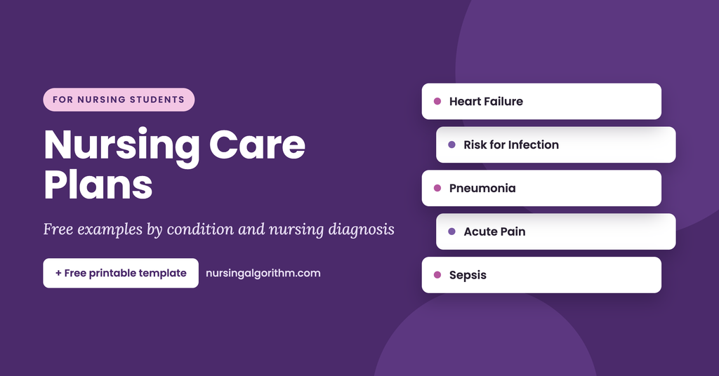 nursing care plans for nursing students with free printable